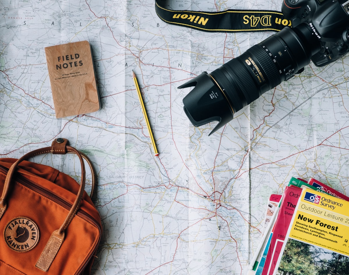 Travel and exploration journey